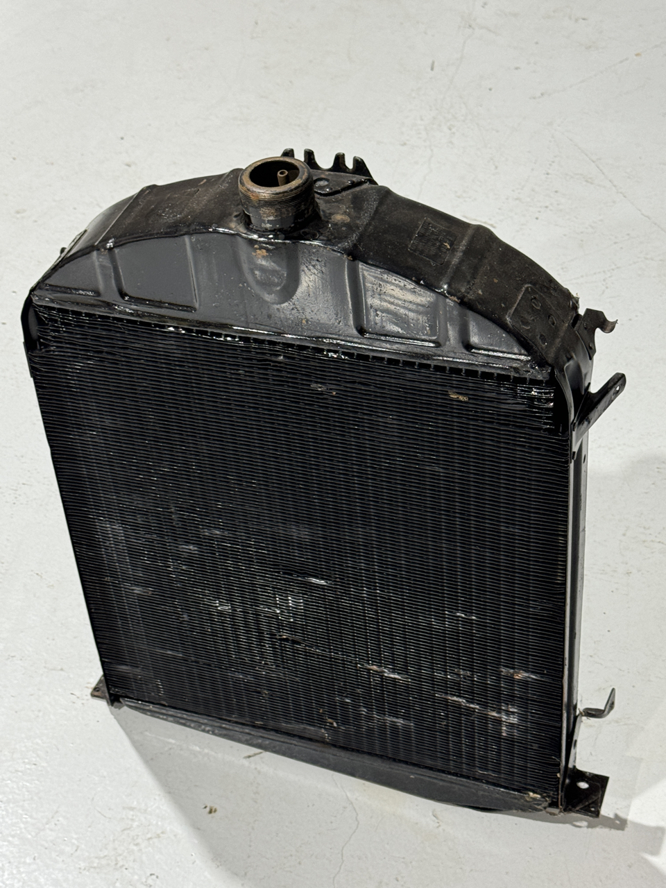 Original 1928 radiator. Rebuilt. Front