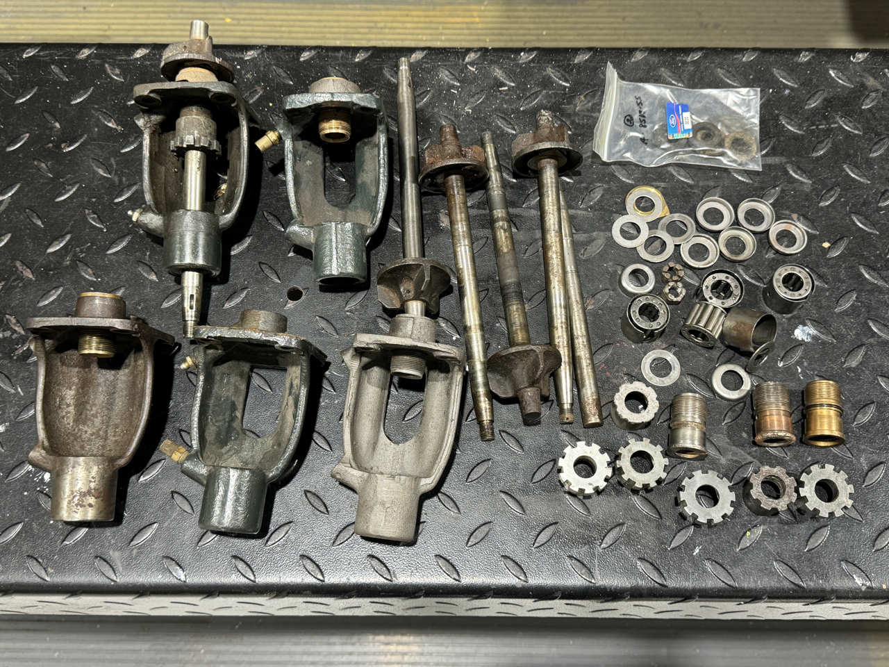 Water pumps, servicable, various vintages