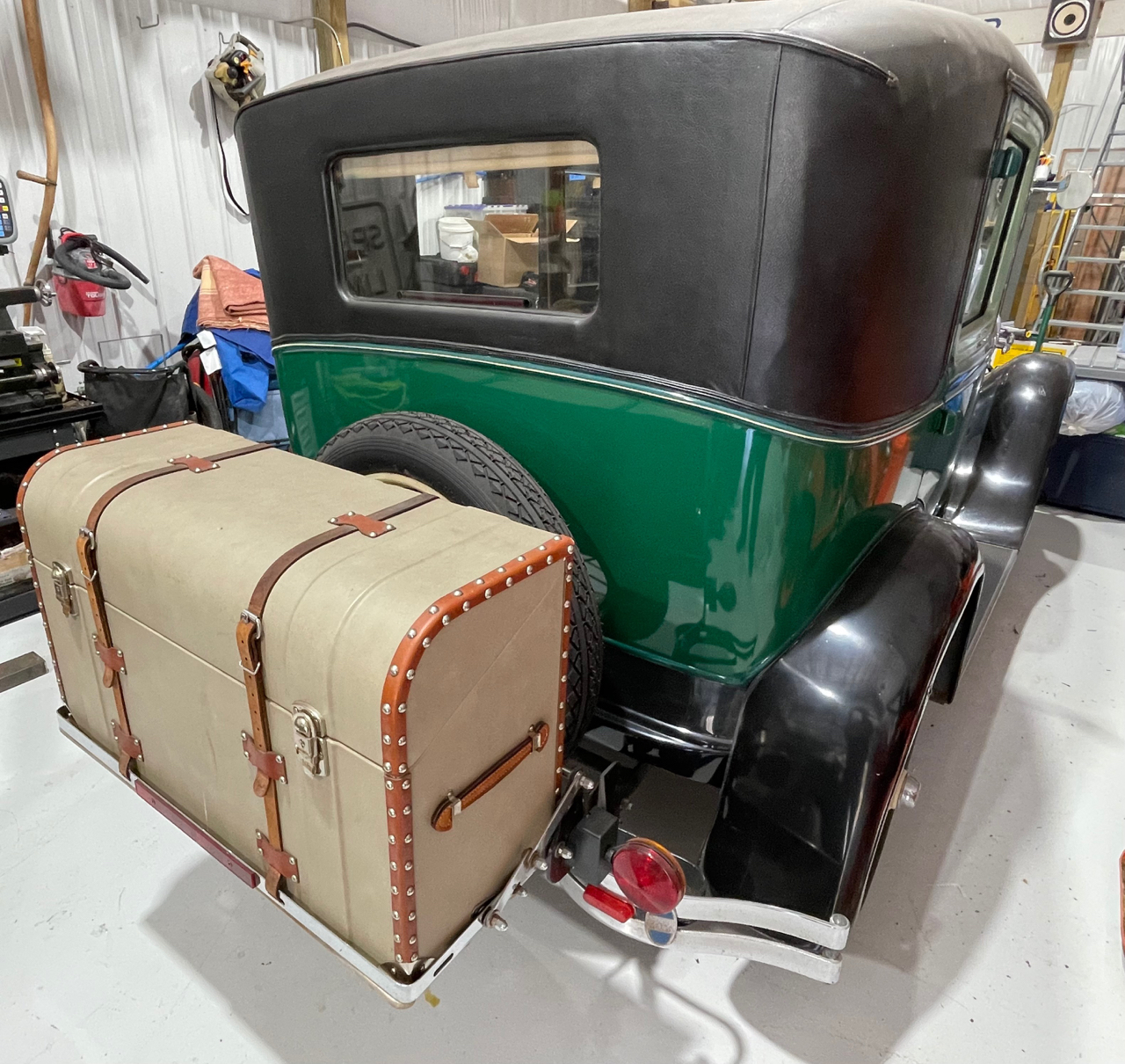 A real trunk that is removable.