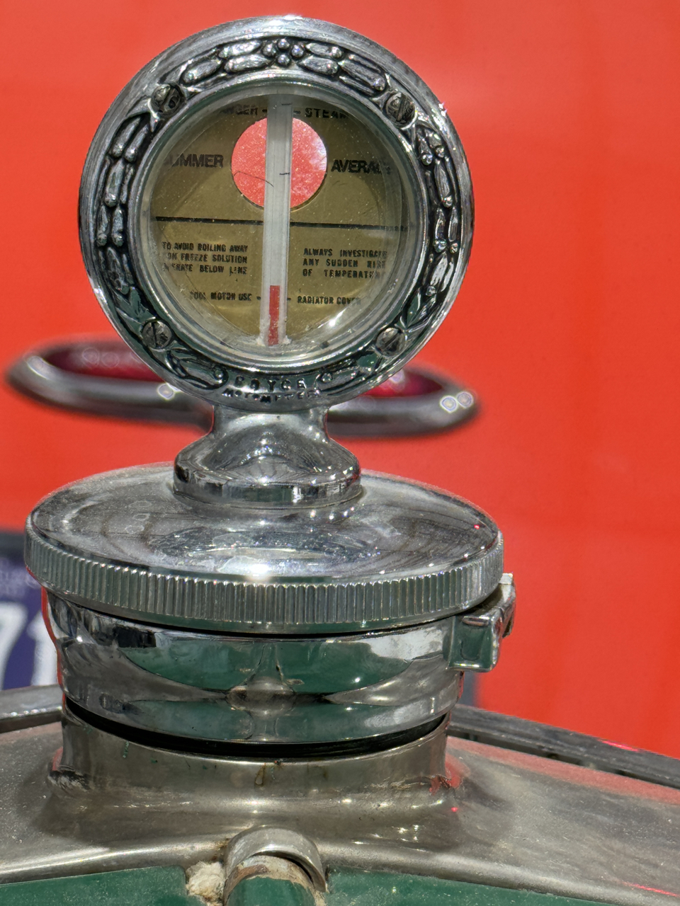 Motometer Radiator Cap with Temperature 